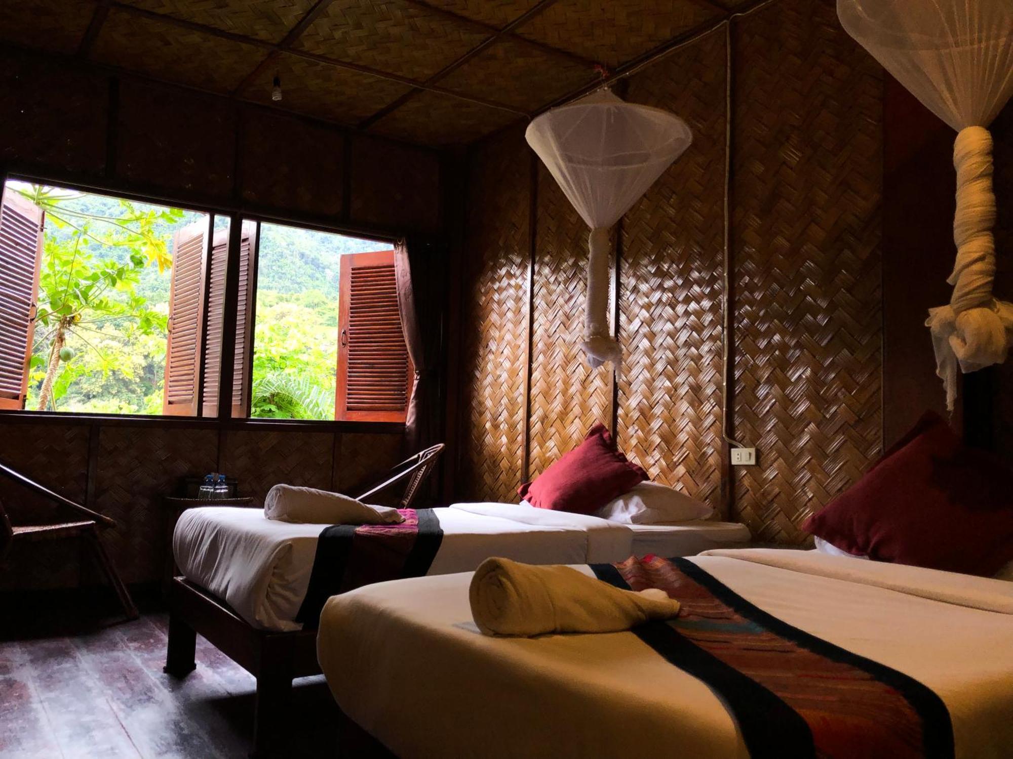 Mekong Riverside Lodge Muang Pakbèng Exterior foto